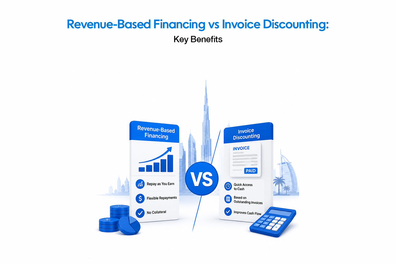 Revenue-Based Financing vs Invoice Discounting: Key Benefits 
